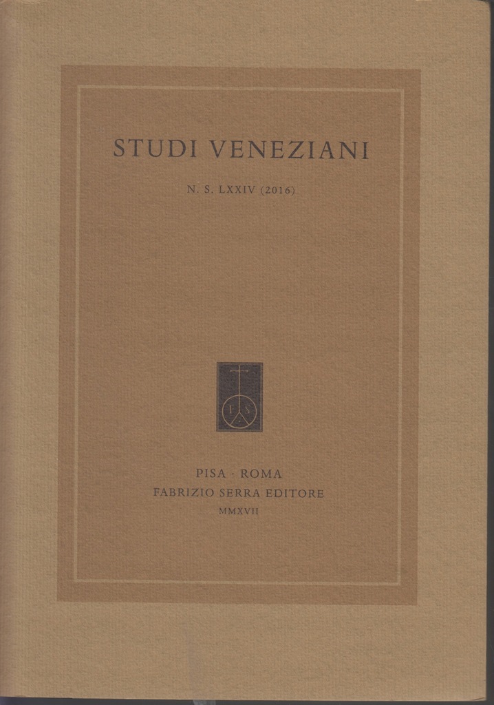 Studi Veneziani, N.S., 74