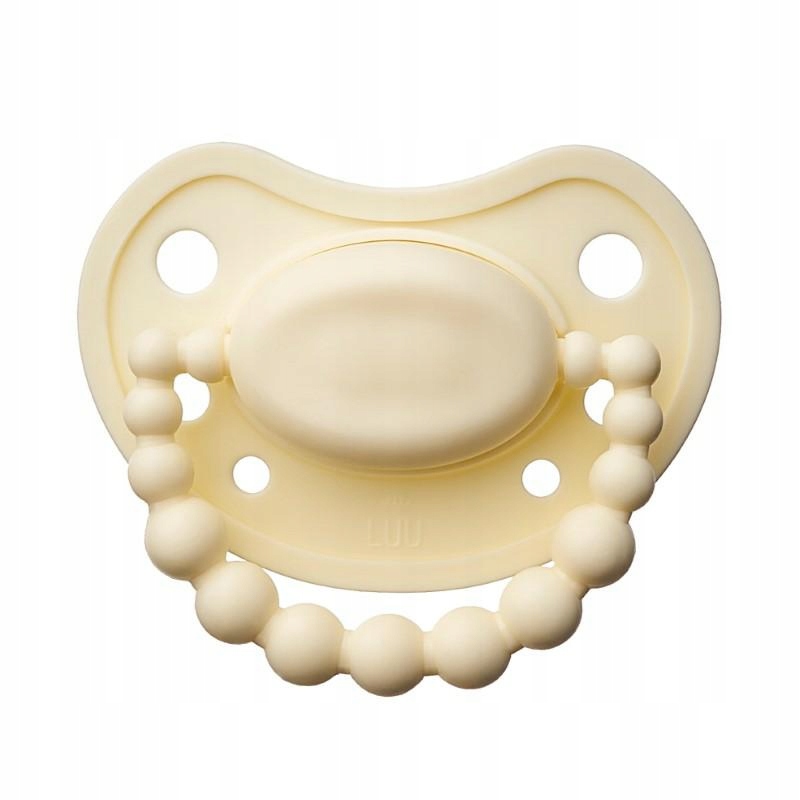 LUU - Smoczek pozycjonujący, creamy lemon 6m+