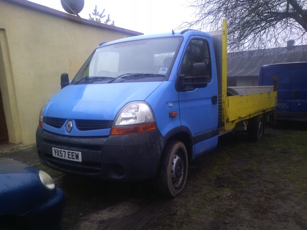 RENAULT MASTER 2.5 DCI 120 KM 2007 ANGLIK SKRZYNIA