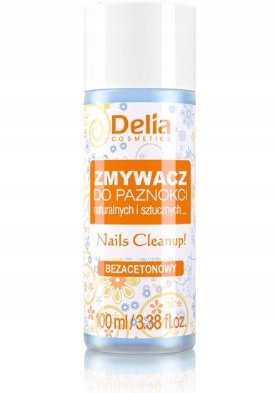 Delia Cosmetics Zmywacz do paznokci naturalnych i