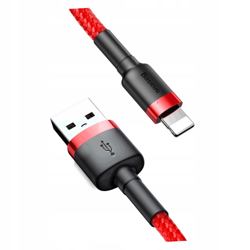 Baseus Cafule Cable wytrzymały nylonowy kabel przewód USB / Lightning QC3.0