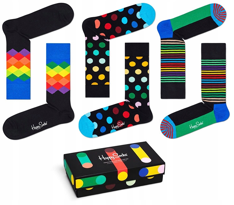 HAPPYSOCKS Classic Multi-Color 41-46 XCMC08-9300