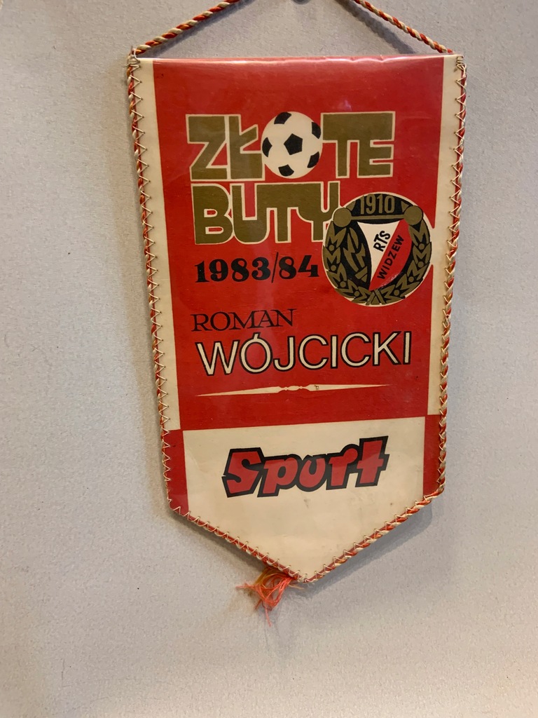 PROPORCZYK ŁÓDŹ RTS WIDZEW R.WÓJCICKI ZŁOTE BUTY