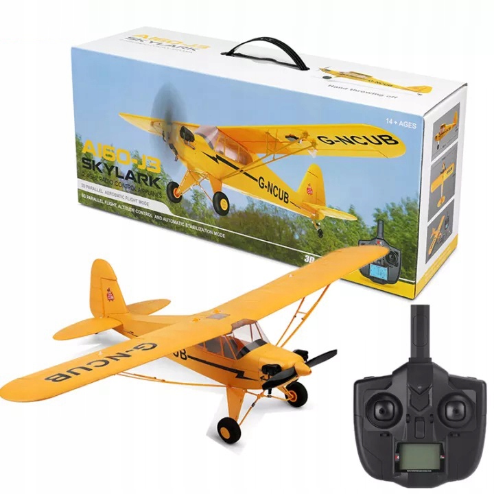 Samolot Zdalnie Sterowany Płatowiec Duży 3D Beczki