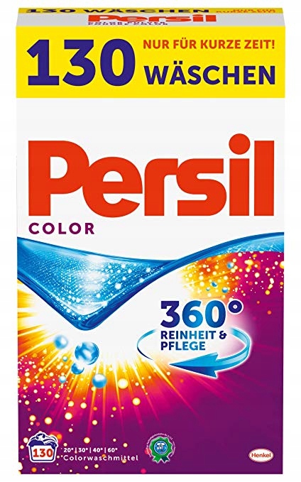 PERSIL KOLOR 130 PRAŃ Z NIEMIEC