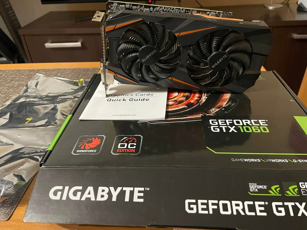 Karta graficzna Gigabyte GeForce GTX 1060 6 GB - 11763275568 ...