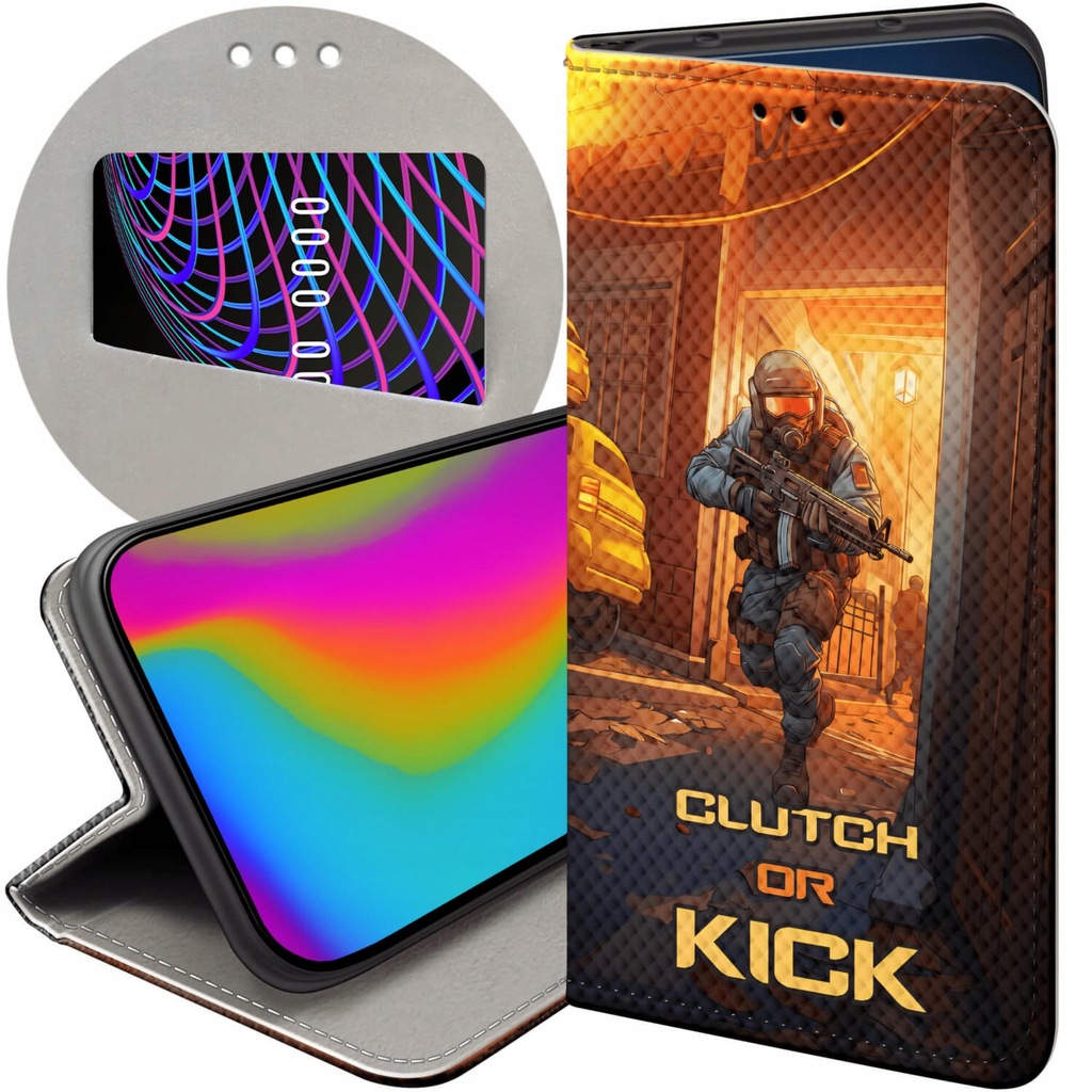 ETUI Z KLAPKĄ DO XIAOMI MI 11 LITE 4G / 5G WZORY CS GO COUNTER-STRIKE CASE