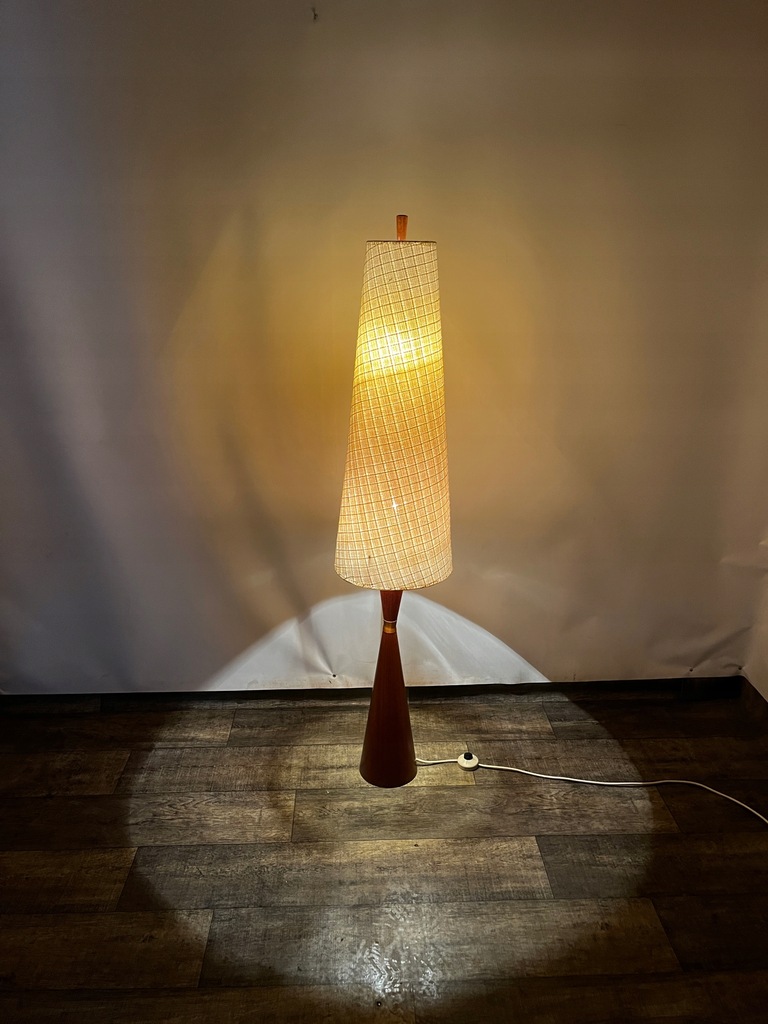 Lampa podłogowa vintage Tek Parker Knoll 60-te lata