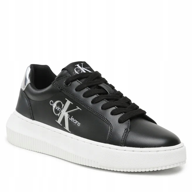 CALVIN KLEIN SNEAKERS - SNEAKERSY DAMSKIE BLACK 39