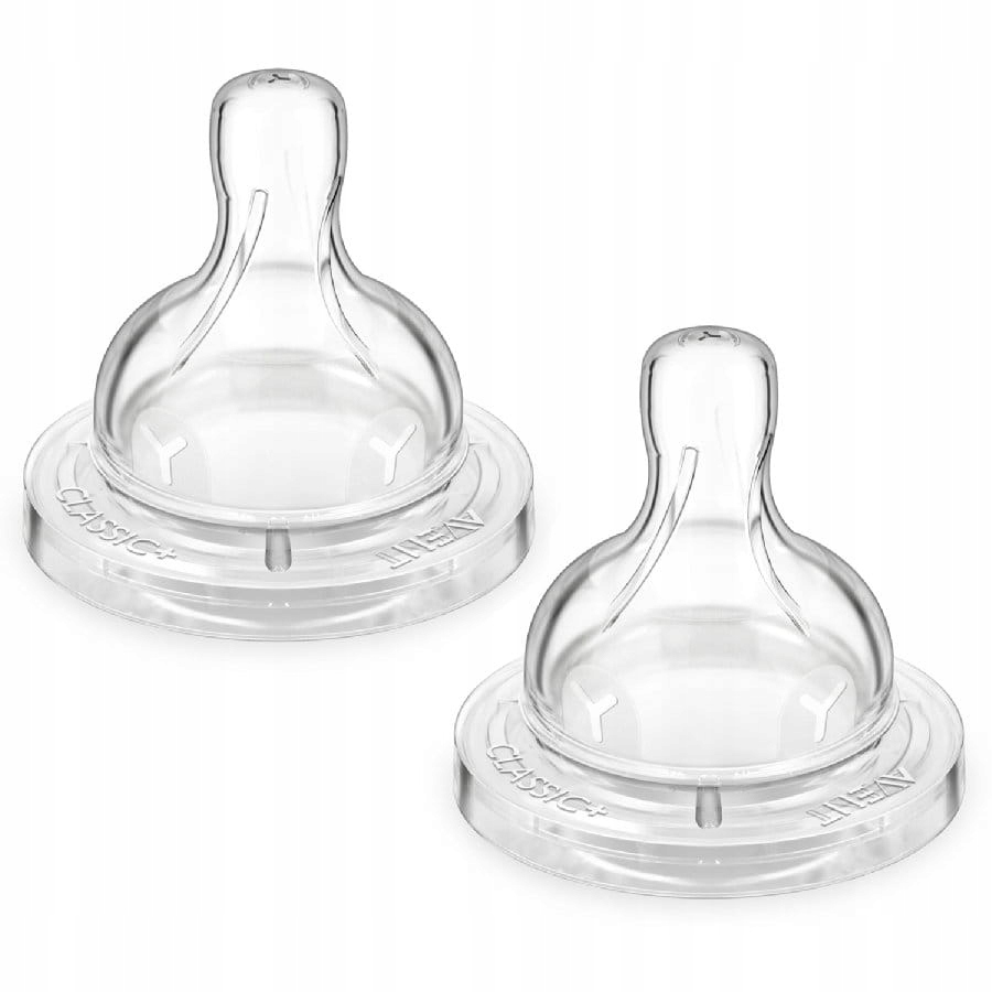 CLASSIC+ Avent Smoczek CLASSIC+ Rozmiar "1" 0m+ Mini 2szt 631/27