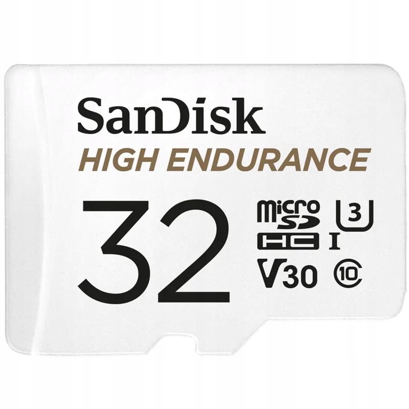 High Endurance microSDHC 32GB V30 z adapterem