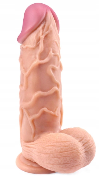 Proprogift Realistyczny penis dildo gruby duży 25 cm