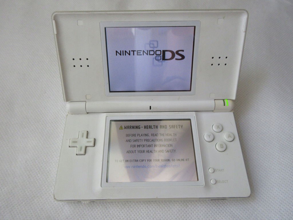 KONSOLA NINTENDO DS LITE WHITE REAL FOTO