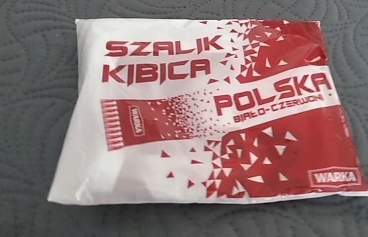 szalik Polska Biało Czerwoni szalik kibica 01