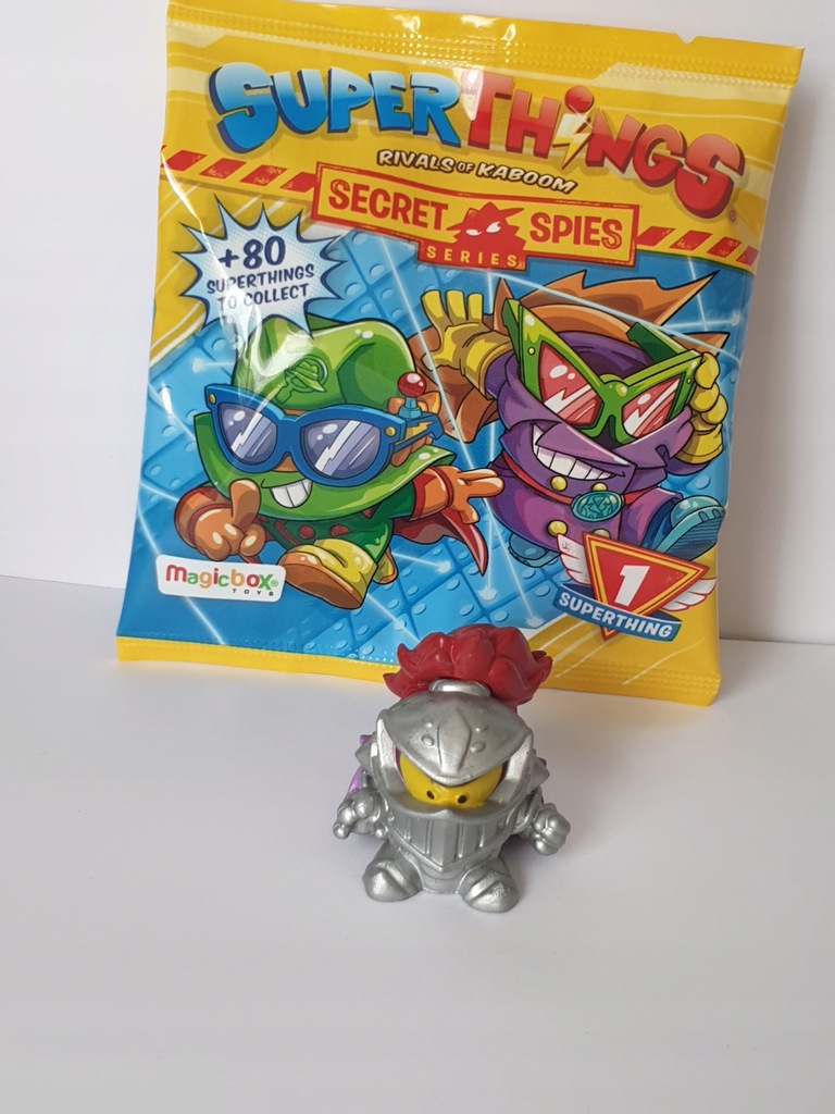 Super zings 6 srebrna figurka SIR NISTER nr 433