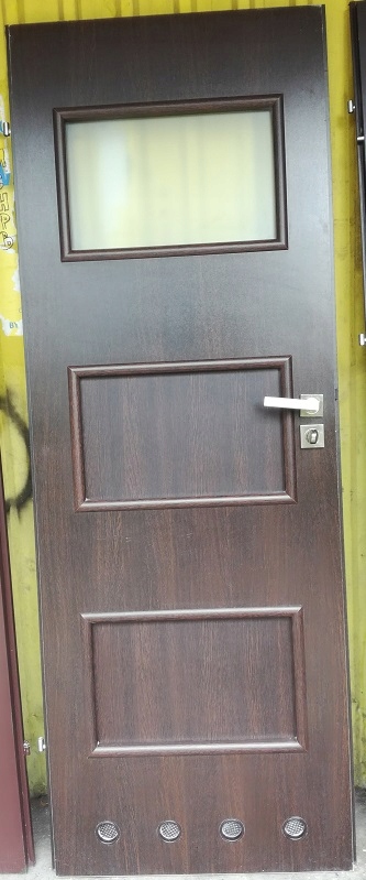 Drzwi wewnętrzne wys 202 x szer 72 cm bez ościeżni