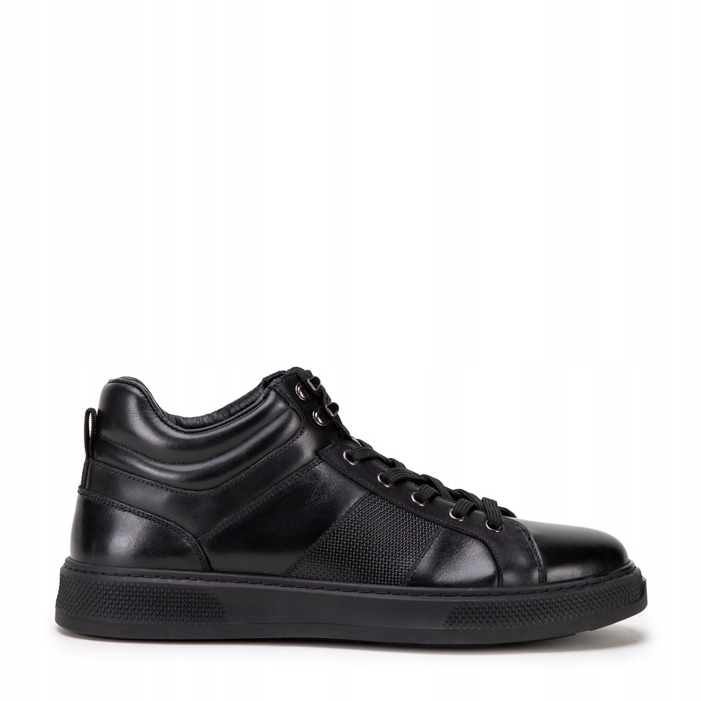 WITTCHEN męskie sneakersy ze skóry czarne