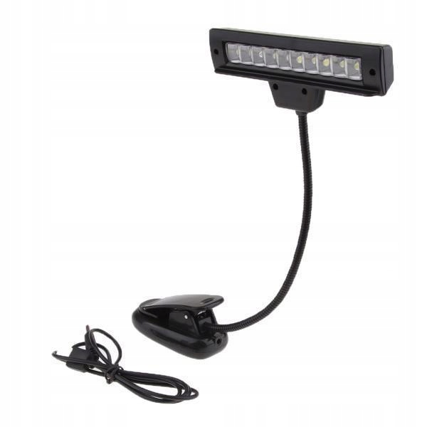 2X Clip on Music Score Stand Light