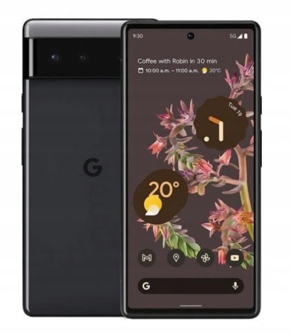 Google Pixel 6a 5G 128GB Charcoal Czarny Nowy Plom