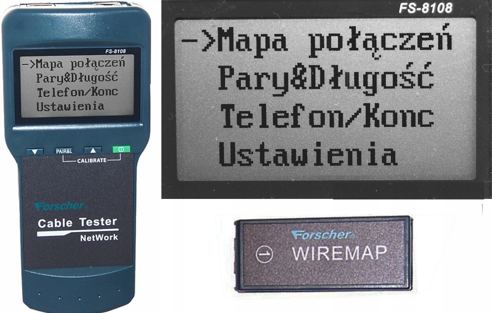 Купить Сетевой тестер FORSCHER FS8108-8T PL: отзывы, фото, характеристики в интерне-магазине Aredi.ru