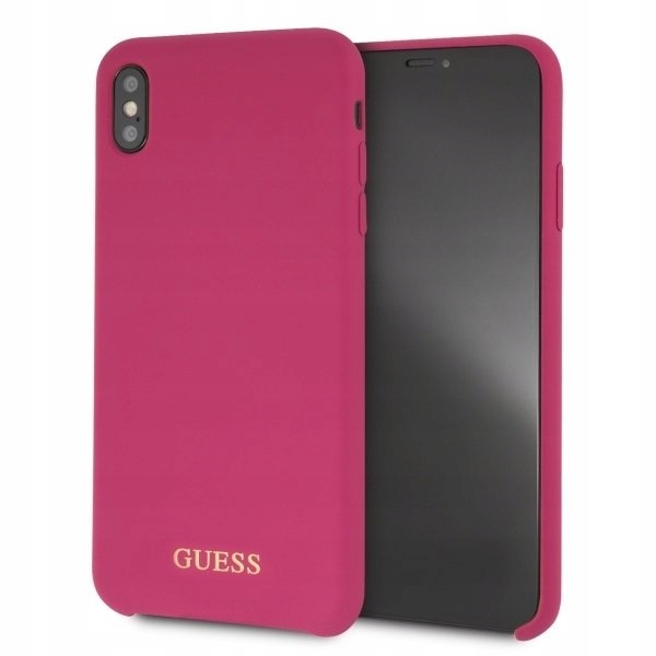 Guess GUHCI65LSGLPI iPhone Xs Max pink /różowy har