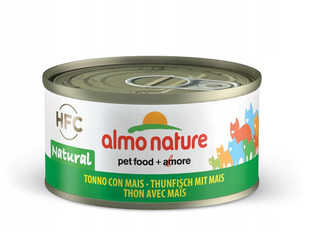 ALMO NATURE HFC Natural - tuńczyk z kukurydzą 70 g