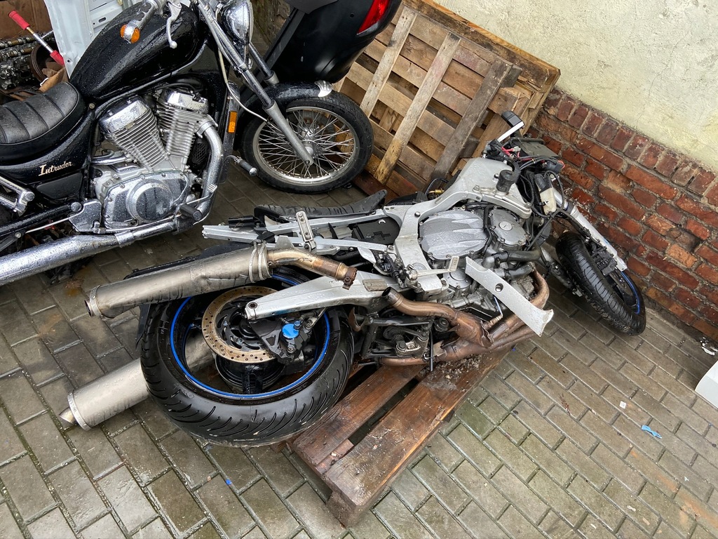 Yamaha FJR 1300cm3 z Niemiec Uszkodzony po wypadku