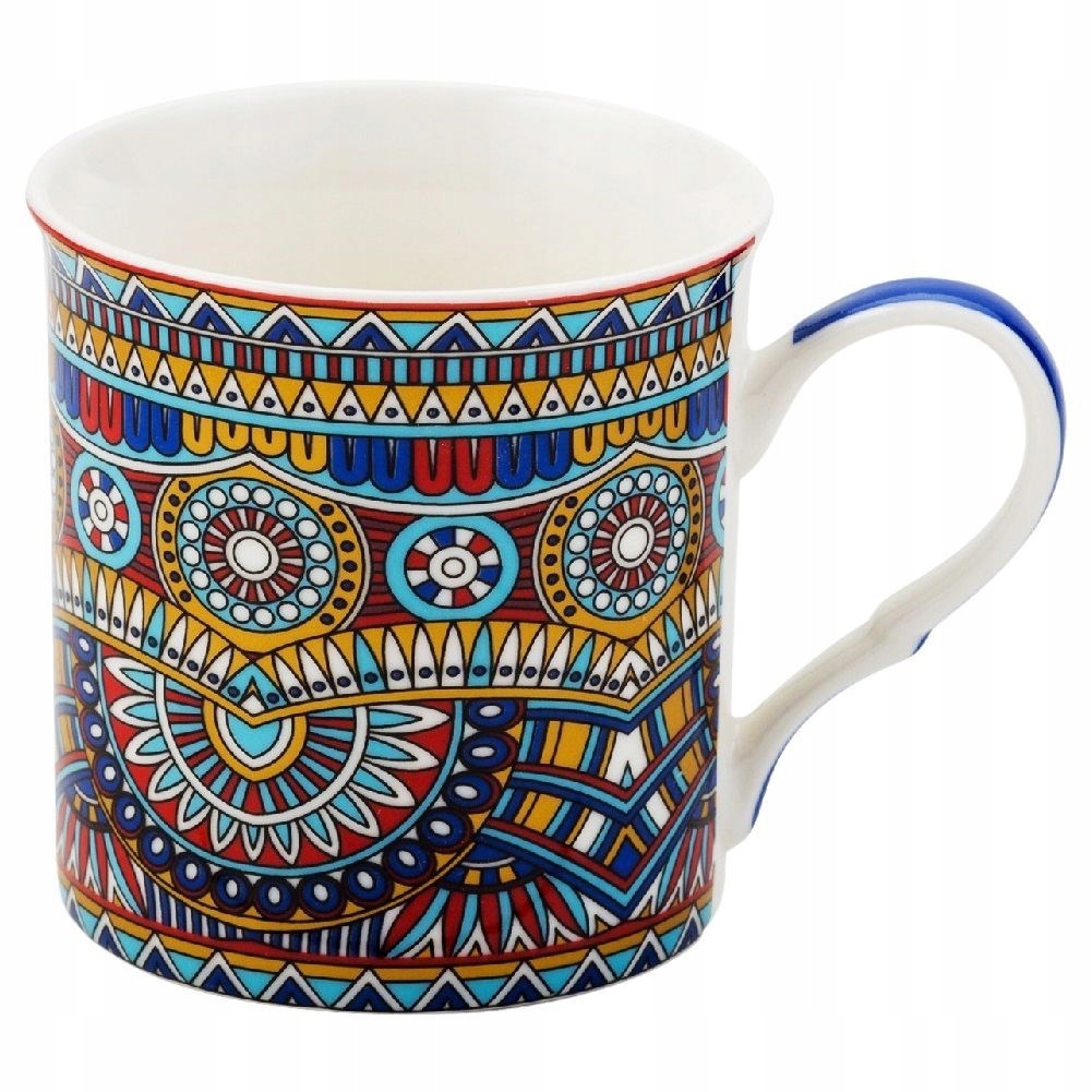 Kubek porcelanowy zestaw komplet kubków kolorowych
