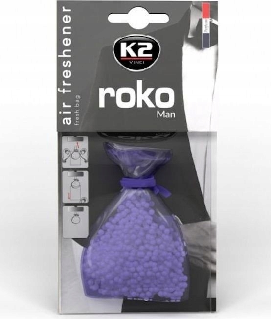K2 Zapach samochodowy w woreczku Roko man 20g ROKO