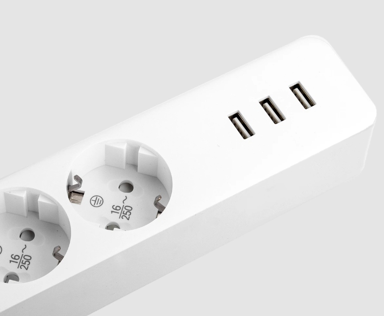 Купить Xiaomi Mi Power Strip Белый удлинитель: отзывы, фото, характеристики в интерне-магазине Aredi.ru