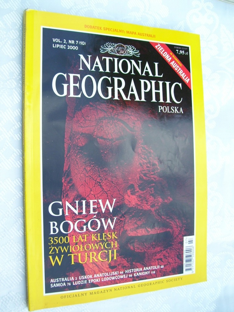National Geographic 7/2000- Gniew Bogów