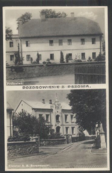 Pszów, Probostwo i Klasztor, lata 30-te