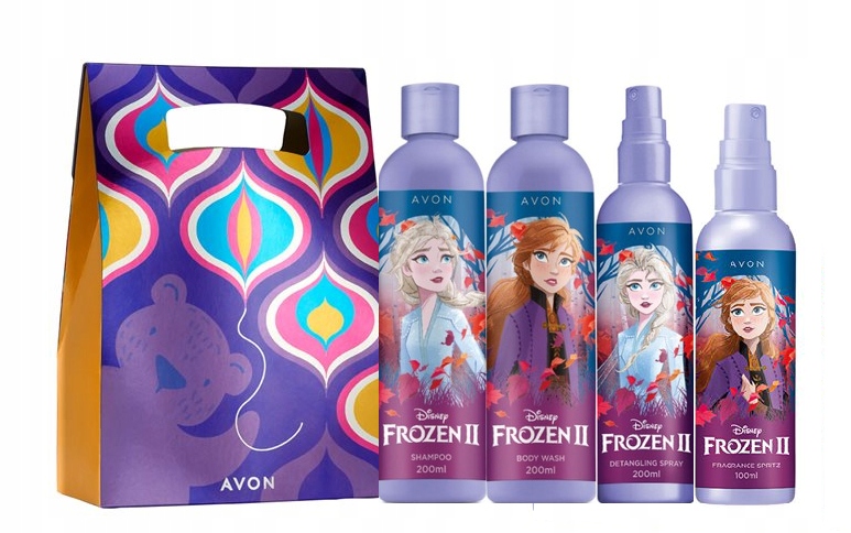 AVON Zestaw Frozen II dla dziewczynki +torebka