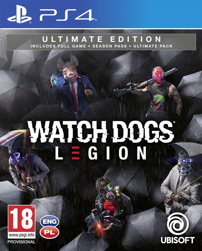 Watch Dogs Legion Ultimate Edition PL PS4
