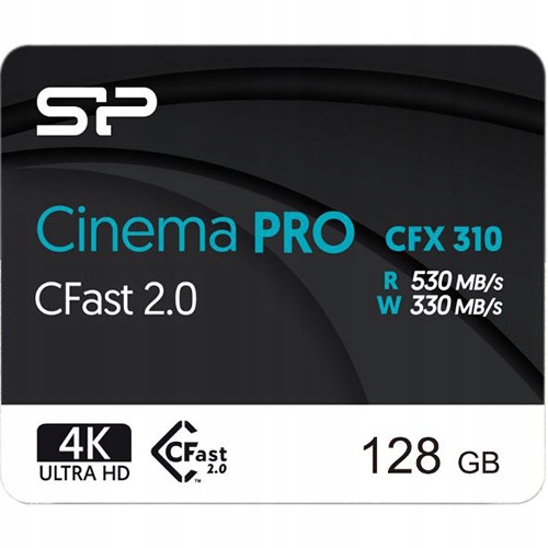 SILICON POWER Cinema Pro 128 GB CFast 2.0 SATA MLC