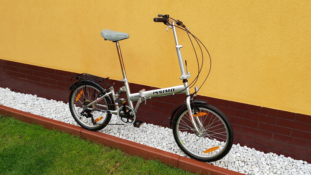 rower składany składak Issimo amortyzowana rama
