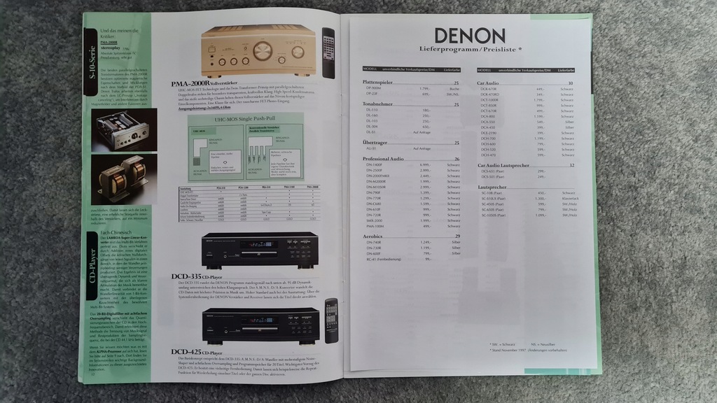 Купить Каталог Denon 1997/1998, состояние отличное.: отзывы, фото, характеристики в интерне-магазине Aredi.ru