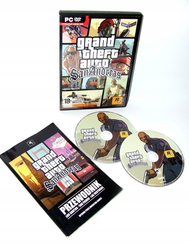 Купить GTA GRAND THEFT AUTO - САН-АНДРЕАС [PL] -vg: отзывы, фото и ...