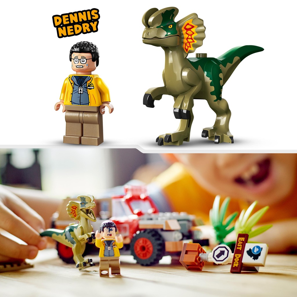 Купить LEGO Jurassic World 76958 Засада дилофозавра: отзывы, фото, характеристики в интерне-магазине Aredi.ru