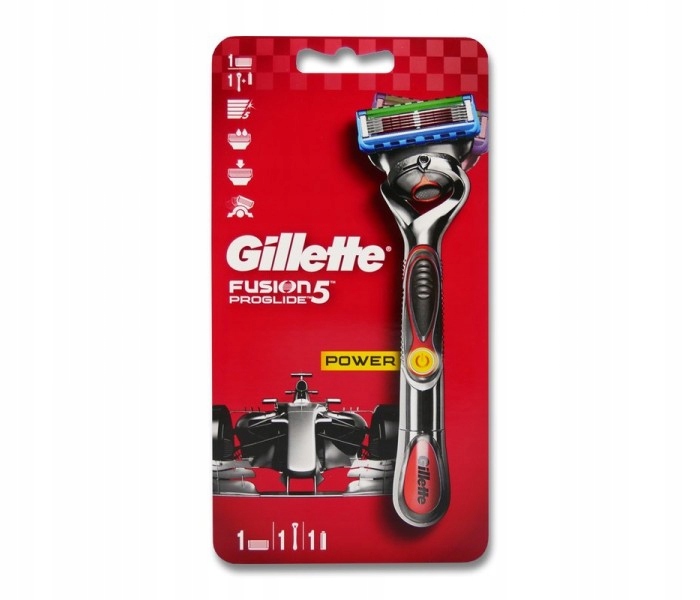 GILLETTE FUSION 5 PROGLIDE POWER MASZYNKA - 10817291304 - oficjalne ...