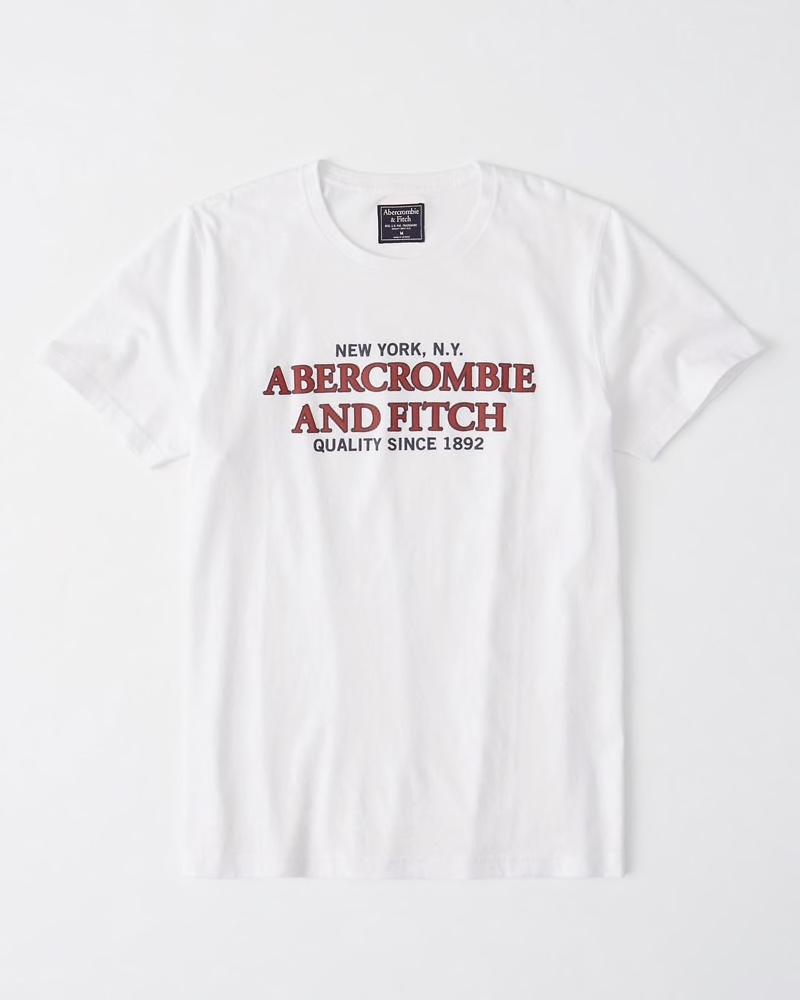 T shirt abercrombie, r.XXL okazja z Pl biała