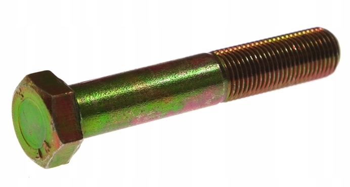 Śruba Z Łbem 6-Kątnym Niepełny Gwint 1/2" X 3" Unf Din960 Ocynk -