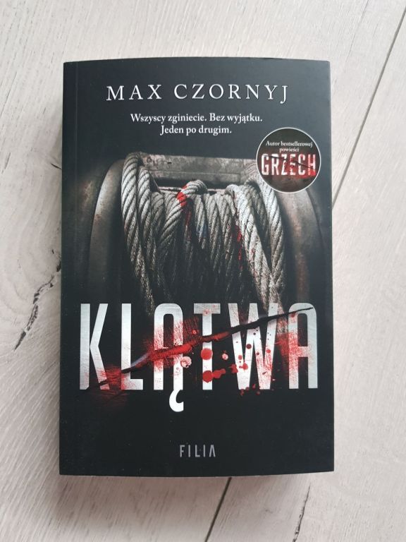 Książka Klątwa - Max Czornyj NOWA pomagaj