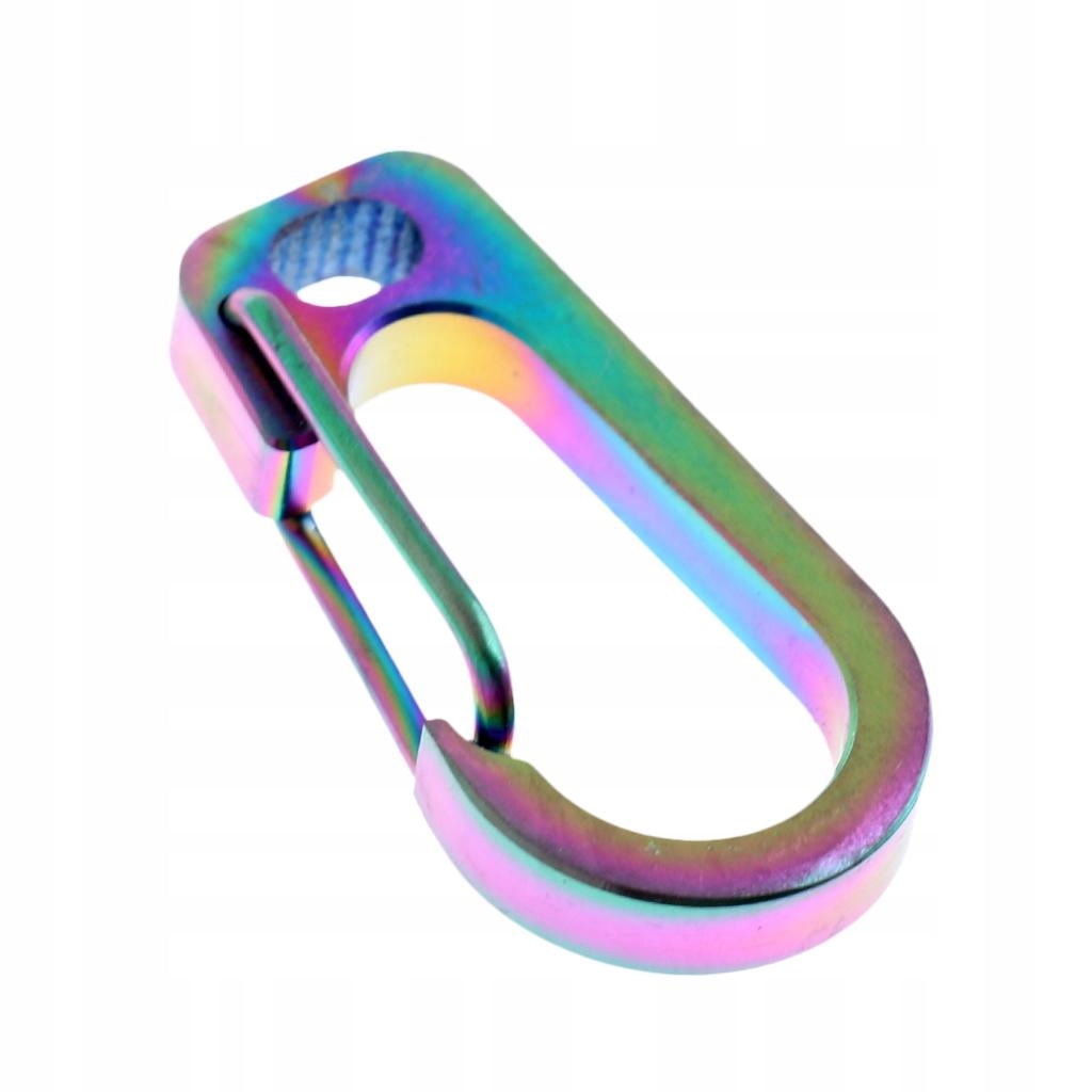 Carabiner Clip Snap Spring Keychain Multicolor