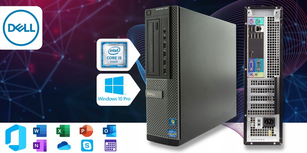 Купить КОМПЬЮТЕР DELL I5 8 ГБ 256 ГБ SSD WINDOWS 10 PRO DVD: отзывы, фото, характеристики в интерне-магазине Aredi.ru