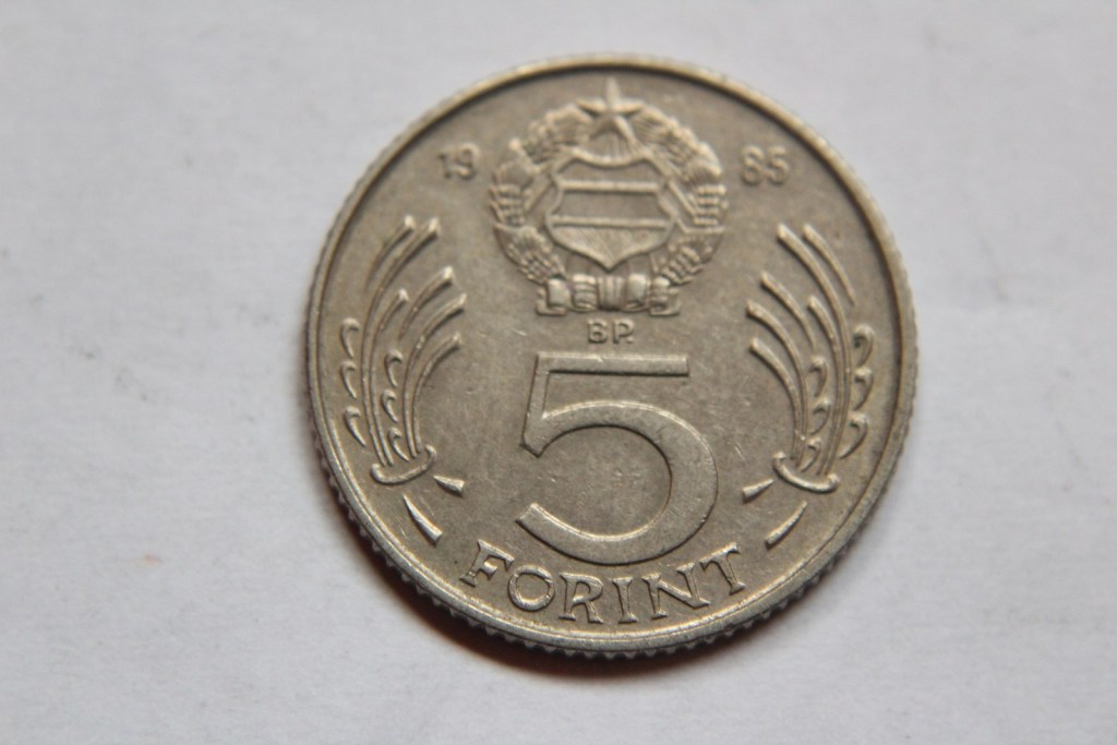 5 FORINT 1985 WĘGRY   - W130