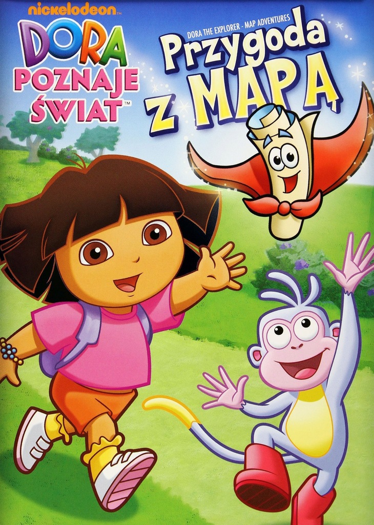 Dora Poznaje Swiat Przygoda Z Mapa Dvd 6219849532 Oficjalne Archiwum Allegro