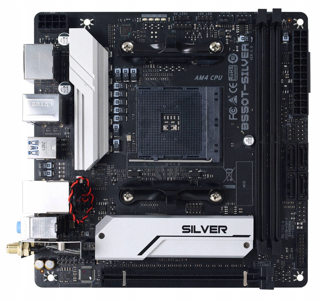 Płyta główna Mini ITX Biostar B550T-Silver USZKODZONA