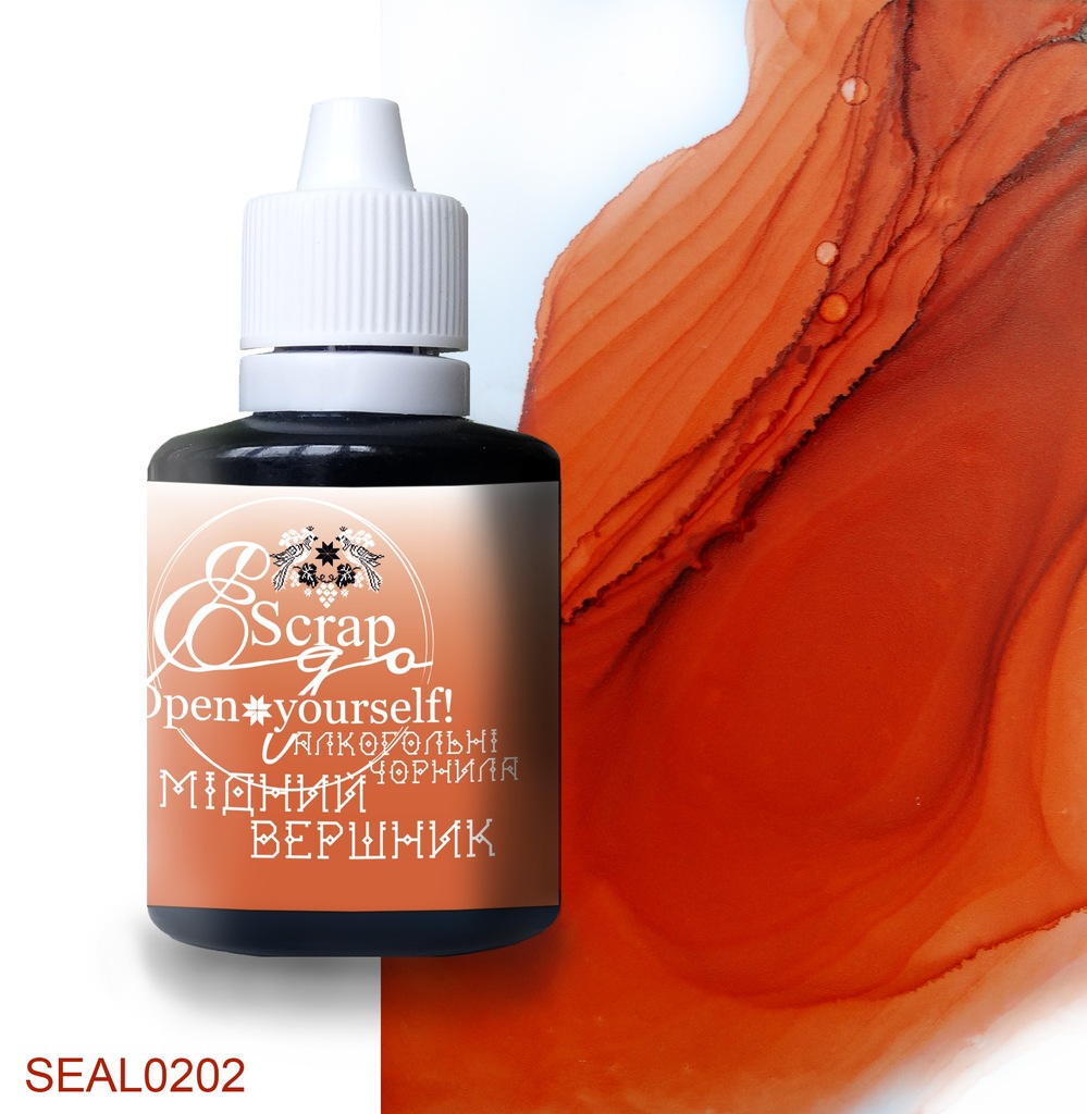 Tusz alkohol ScrapEgo INK Miedziany jeździec 30ml