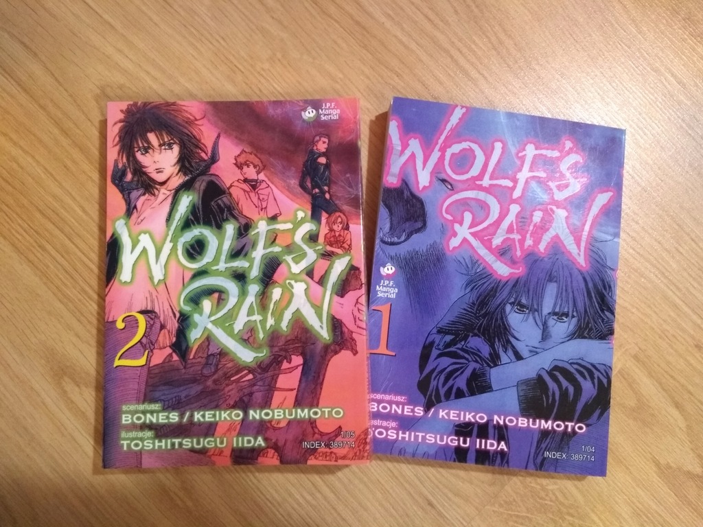 Wolf's Rain Manga tom 1 tom 2 komplet